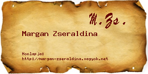 Margan Zseraldina névjegykártya